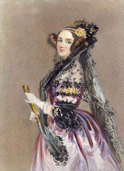 Ada Lovelace (1815-1852), escribió el primer programa de computación de la historia.