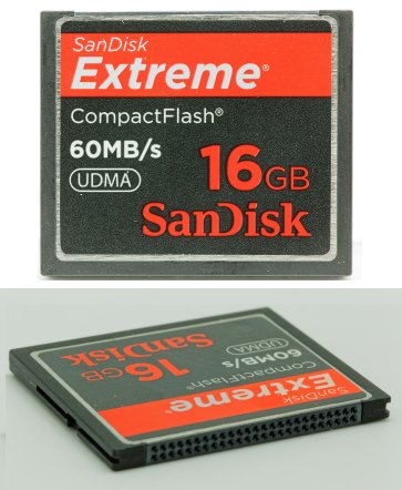 CompactFlash o Compact Flash