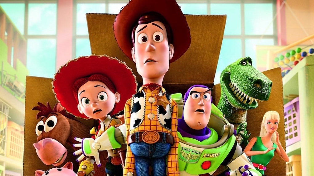 Película en 3D: Toy Story de Disney.