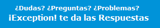 &iexcl;Exception! Preguntas