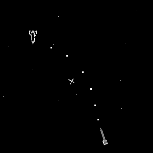 Captura de pantalla del juego Space War