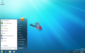 Captura de pantalla de Microsoft Windows 7