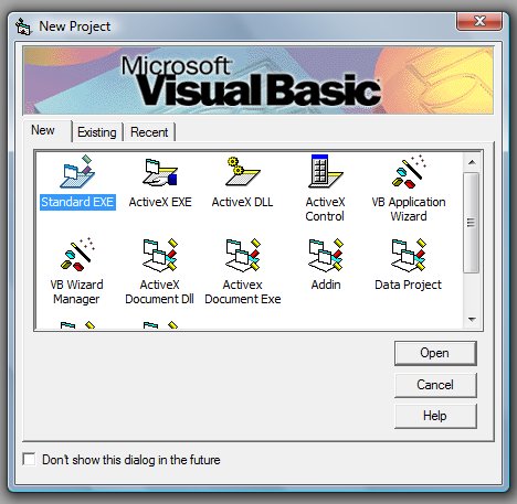 Microsoft Visual Studio 6