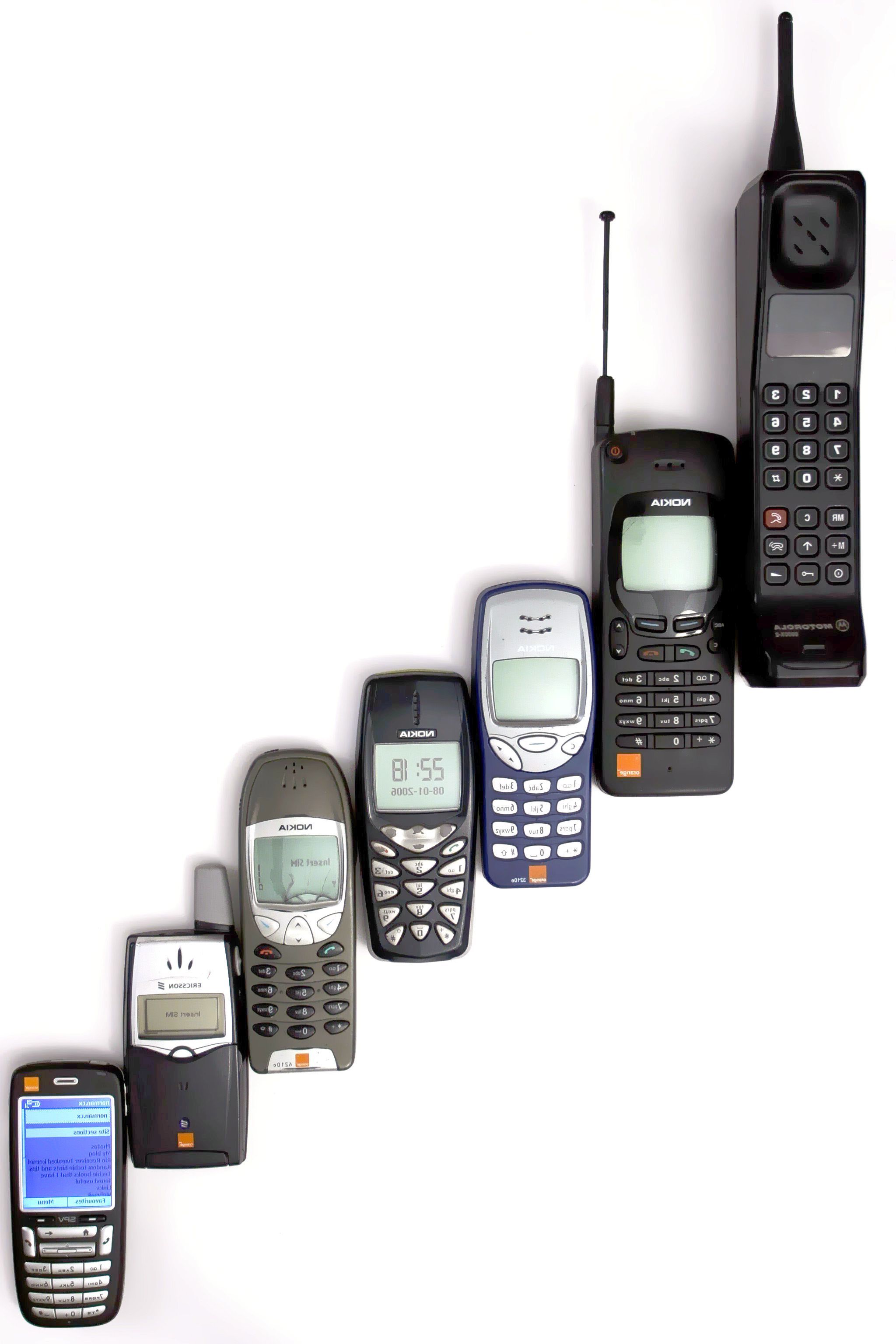 Evolución del teléfono celular