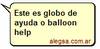 Definición de Globo de ayuda