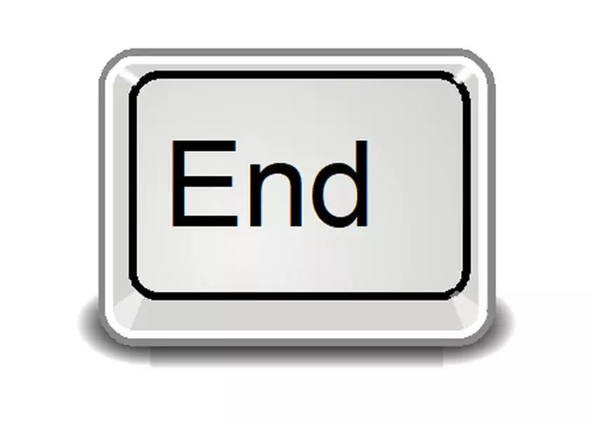 Definición de tecla End (teclado)