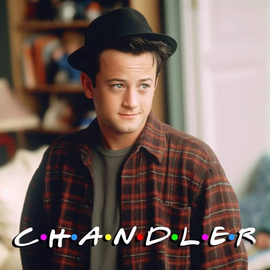 Komický Chandler v pěti letech podle této umělé inteligence