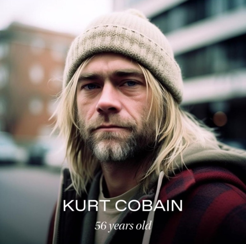 Old Kurt Cobain