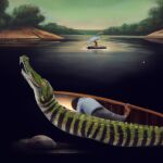 Hva betyr det å drømme om krokodiller?