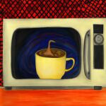 What does it mean to dream of using a microwave?