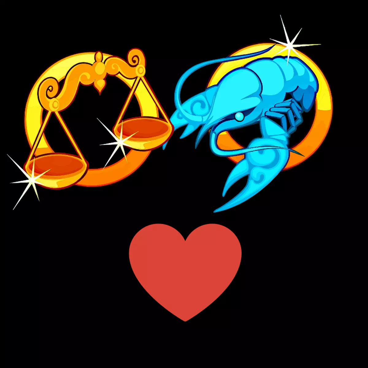Love compatibility Libra woman and Cancer man
