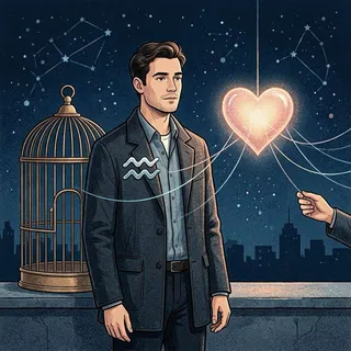 Imagen de la nota: Hombre Acuario en el amor: independencia, deseo y cómo entenderlo