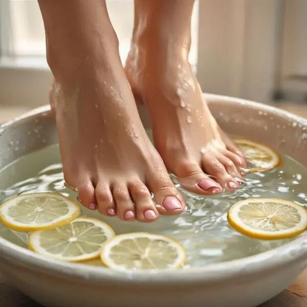Mycie stóp cytryną: poprawia krążenie, relaksuje, zwalcza nieprzyjemny zapach