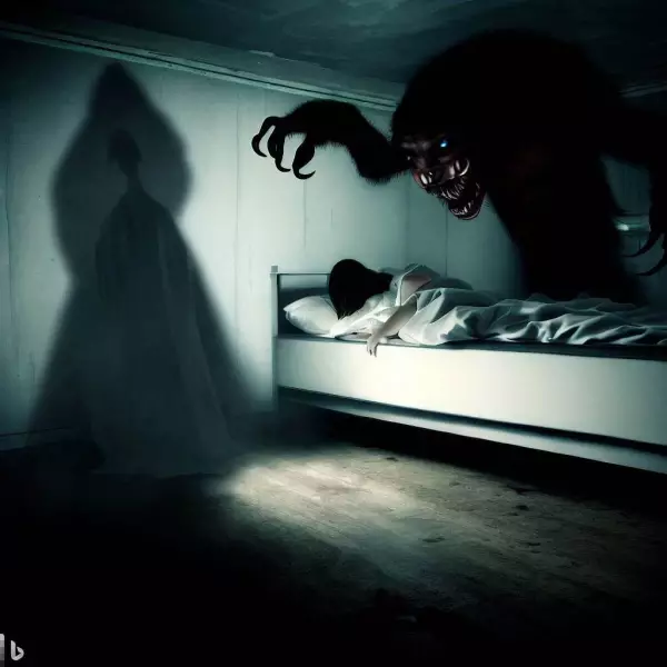 ¿Cuál podría ser una explicación paranormal para sentir la presencia de alguien en la cama?