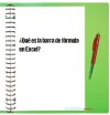 ¿Qué es la barra de fórmula en Excel?