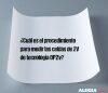 ¿Cuál es el procedimiento para medir las celdas de 2V de tecnología OPZv?