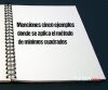Menciones cinco ejemplos donde se aplica el método de mínimos cuadrados 
