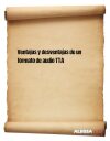 Ventajas y desventajas de un formato de audio TTA