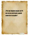 ¿Por qué algunos juegos de PC me corren más lento cuando conecto el cargador?