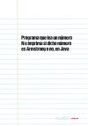 Programa que lea un número N e imprima si dicho número es Armstrong o no, en Java