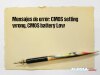 Mensajes de error: CMOS setting wrong, CMOS battery Low