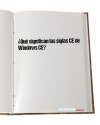 ¿Qué significan las siglas CE de Windows CE?