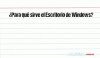 ¿Para qué sirve el Escritorio de Windows?