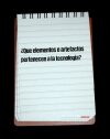 ¿Que elementos o artefactos pertenecen a la tecnología?