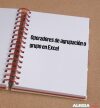 Operadores de agrupación o grupo en Excel