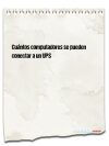 Cuántos computadores se pueden conectar a un UPS