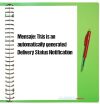 Mensaje: This is an automatically generated Delivery Status Notification