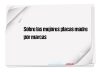 Sobre las mejores placas madre por marcas