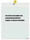 Un script en esta página está provocando que Intermet Explorer se ejecute con lentitud