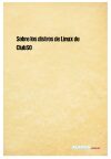 Sobre los distros de Linux de ClubSO
