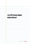 ¿Los UPS poseen alguna batería interna?