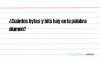¿Cuántos bytes y bits hay en la palabra alumno?