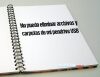 No puedo eliminar archivos y carpetas de mi pendrive USB
