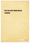Error de script: yahoo.com no responde