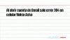 Al abrir cuenta de Gmail sale error 304 en celular Nokia Asha