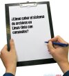 ¿Cómo saber el sistema de archivos en Linux-Unix con comandos?