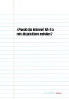 ¿Puedo dar internet Wi-fi a mis dispositivos móviles?