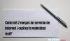 Contraté 2 megas de servicio de internet ¿cuál es la velocidad real?