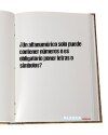 ¿Un alfanumérico solo puede contener números o es obligatorio poner letras o símbolos?