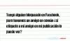 Tengo alguien bloqueado en Facebook, pero tenemos un amigo en común ¿si etiqueto a mi amigo en mi publicación lo puede ver?
