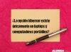 ¿La opción hibernar existe únicamente en laptops y computadores portátiles?