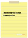 ¿Qué son los procesos en un sistema operativo?