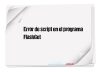 Error de script en el programa FlashGet