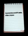 Características del UPS online, offline y bypass
