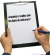 ¿Cuántos y cuáles son los tipos de software?