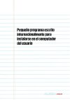 Pequeño programa escrito internacionalmente para instalarse en el computador del usuario